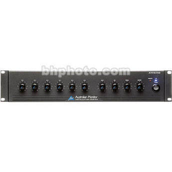 Australian Monitor AMIS250 250 Watt 6-Channel Mixer Amplifier