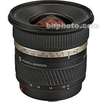 Konica Minolta 11-18mm f/4.5-5.6(D) DT Autofocus Lens
