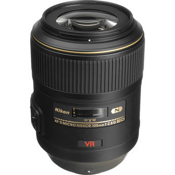 Nikon 105mm f/2.8G ED-IF AF-S VR Lens