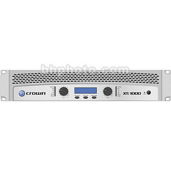 Crown Audio XTi 1000 Stereo Power Amplifier with DSP (275W/Channel @ 8 Ohms)