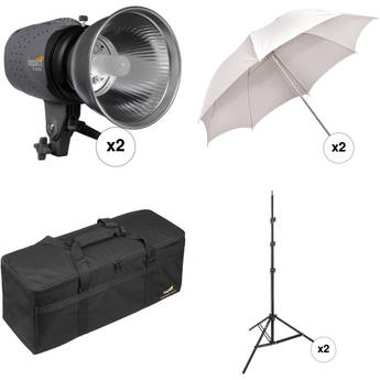 Impact Two Monolight Kit with Case (120VAC)