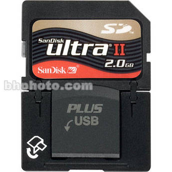 SanDisk 2GB Ultra II SD PLUS Secure Digital (SD) Card