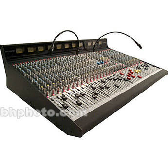 Allen & Heath GL3800M 40 Channel 8 Bus Sound Reinforcement Console with 4 Stereo Input Channels - Stereo Channels Positioned Right of Master Section