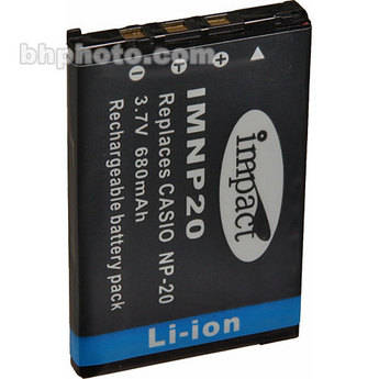 Impact NP-20 Rechargeable Lithium-Ion Battery (3.7v, 680mAh)