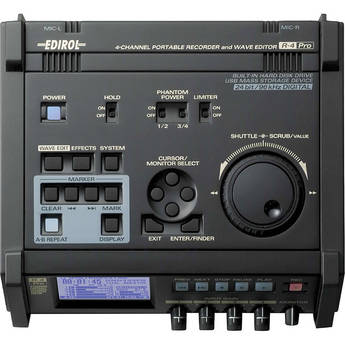 Edirol / Roland R-4 Pro 4 Channel Portable Field Recorder w/ SMPTE Time Code