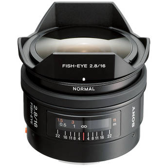 Sony 16mm f/2.8 Alpha A-Mount Fisheye Lens