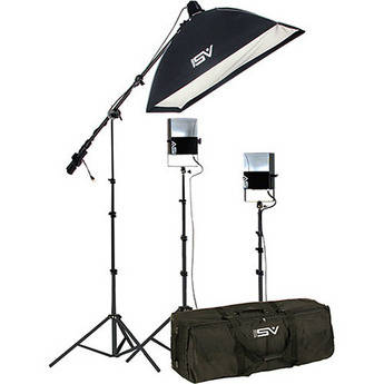 Smith-Victor SL260 3-Light 1450 Watt Softlight Studio Portrait Kit (120V AC)