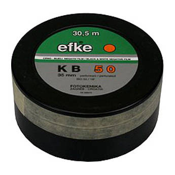 Efke KB50 Black and White 135 Size Film - 100'