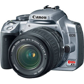Canon EOS Digital Rebel XTi Digital Camera Kit (Silver) with 18-55mm Lens