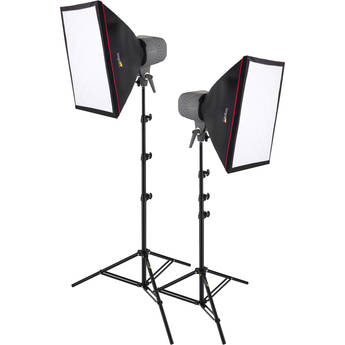 Impact Two Monolight Softbox Kit (120VAC)