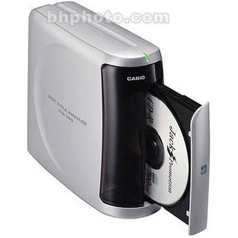 Casio CW-100 Disc Title Printer - USB Thermal CD/DVD Printer