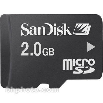 SanDisk 2GB microSD/TransFlash Card