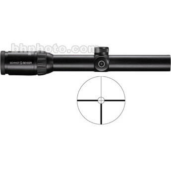 Schmidt & Bender 1.1-4x24 Zenith Riflescope with #9 Reticle