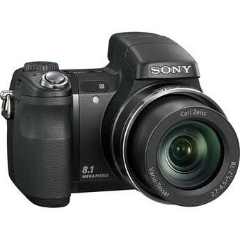 Sony Cyber-shot DSC-H9 Digital Camera (Black)