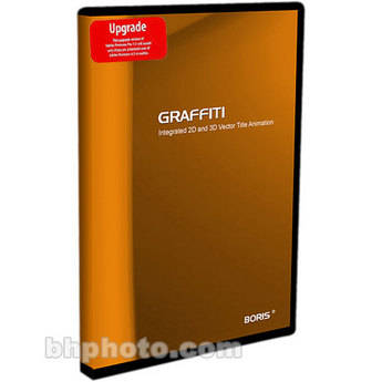 Boris FX Upgrade to Graffiti 5.0 Titling Software for Windows and Mac