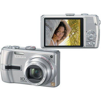 Panasonic C�mera Digital Lumix DMC-TZ3 (Prata)