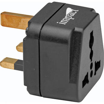 Impact Adapter Plug USA to UK 3 Prong