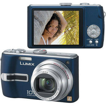Panasonic C�mera Digital Lumix DMC-TZ3 (Azul)