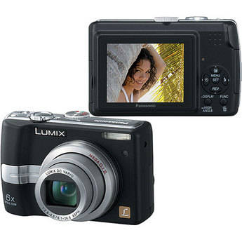 Panasonic Lumix DMC-LZ7 Digital Camera (Black)