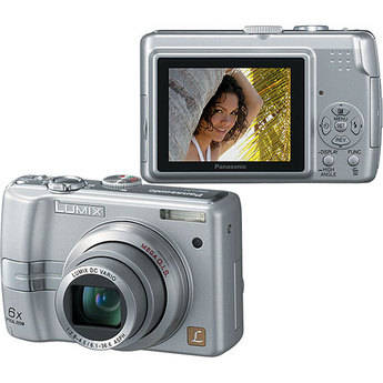 Panasonic Lumix DMC-LZ7 Digital Camera (Silver)