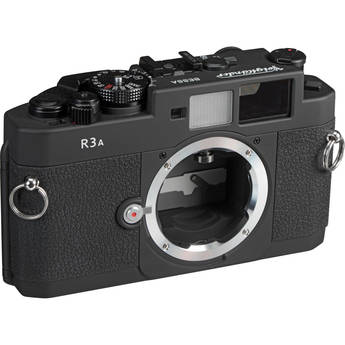 Voigtlander Bessa R3A Camera - Black-Matte