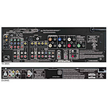 Onkyo HT-SP908B 860W 7.1-Channel Home Theater System (Black)