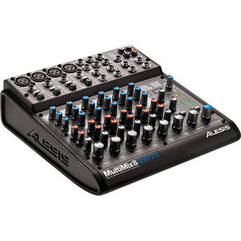 Alesis MultiMix 8 USB 8-Channel Mixer with Effects and USB Interface