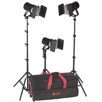 Smith-Victor K63 3-Light 1800 Watt Quartz Portable Kit (120-240VAC)
