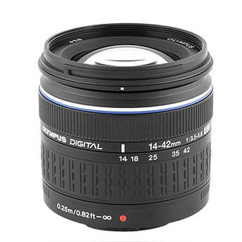 Olympus 14-42mm f/3.5-5.6 Zuiko ED Zoom Lens for Olympus Digital Cameras (Four Thirds System)