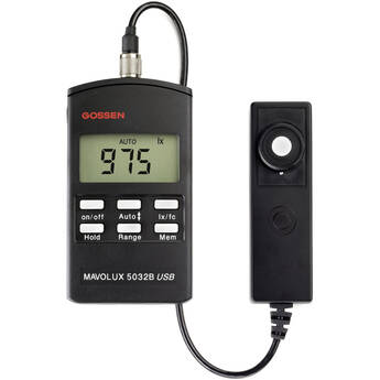 Gossen Mavolux 5032B Digital Footcandle and Lux  Meter