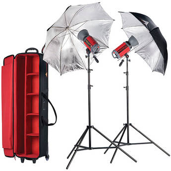 Photoflex StarFlash 2 Lite 300W/s Umbrella Kit (120VAC)