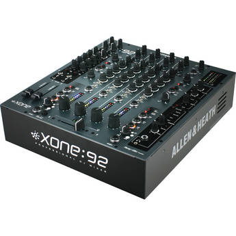 Allen & Heath XONE:92R Professional Six-Channel Club Install DJ Mixer (Rotary Level Controls)