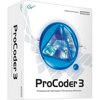 Grass Valley ProCoder 3 Encoding Software for Windows