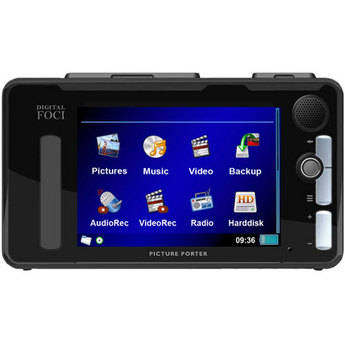 Digital Foci Picture Porter Elite 120GB Stand-Alone Data Storage Unit & Media Player