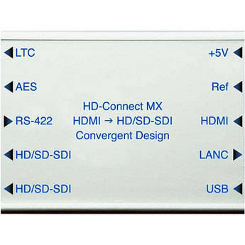 Convergent Design HD-Connect MX Professional HDMI to HD/SD-SDI Converter