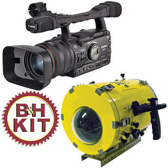 Canon XH-A1 3CCD HDV Underwater Camcorder Kit