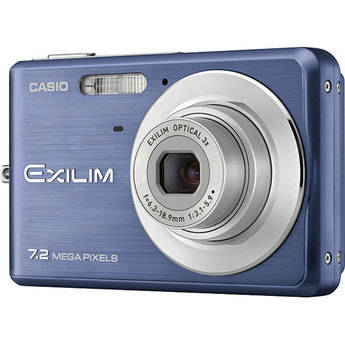 Casio EXILIM EX-Z77 Digital Camera (Blue)