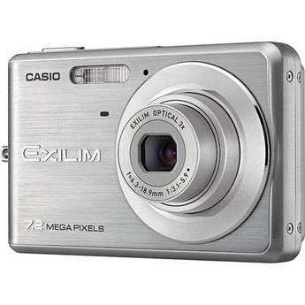 Casio EXILIM EX-Z77 Digital Camera (Silver)