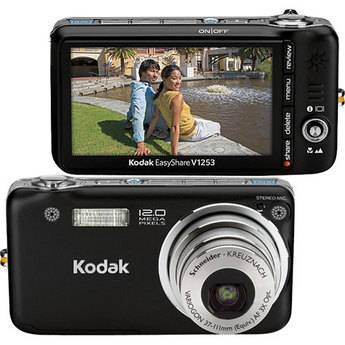 Kodak EasyShare V1253 Digital Camera (Black)