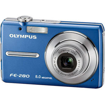 Olympus C�mera Digital FE-280 (Azul)