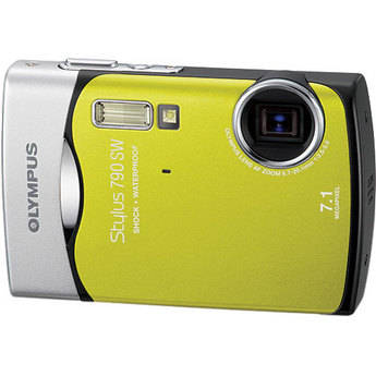 Olympus Stylus 790 SW Digital Camera (Green)