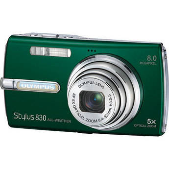 Olympus Stylus 830 Digital Camera (Green)