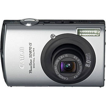 Canon PowerShot SD870 IS Digital Elph Digital Camera (Black)