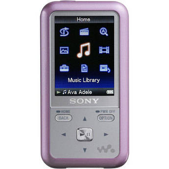 Sony NWZ-S616FPNK 4GB Walkman Video MP3 Player (Pink)