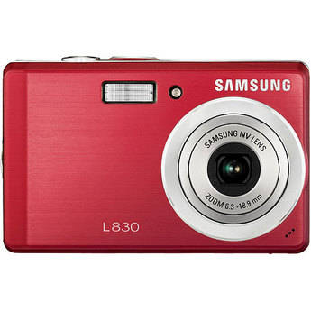 Samsung L830 Digital Camera (Red)