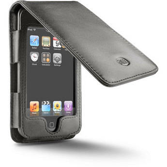 DLO HipCase Leather Folio- for Apple iPod touch 8GB or 16GB Digital Media Player (Black)