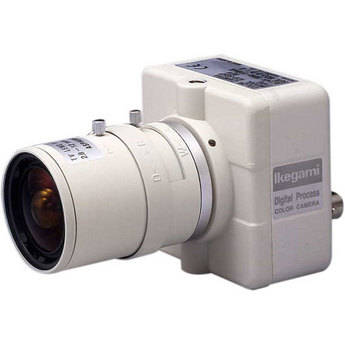 Ikegami KIT-505-ID3 Super Cube DSP Color Camera Kit, includes ICD-505 Camera, 3.0-8.5mm Lens and Bracket
