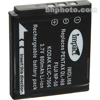 Impact D-LI68 Lithium-Ion Battery
