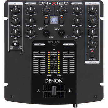 Denon DJ DN-X120 Two Channel DJ Mixer