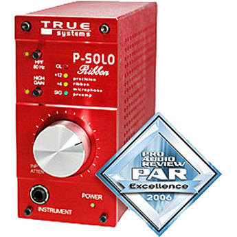 True Systems P-SOLO Ribbon - Microphone Preamplifier
